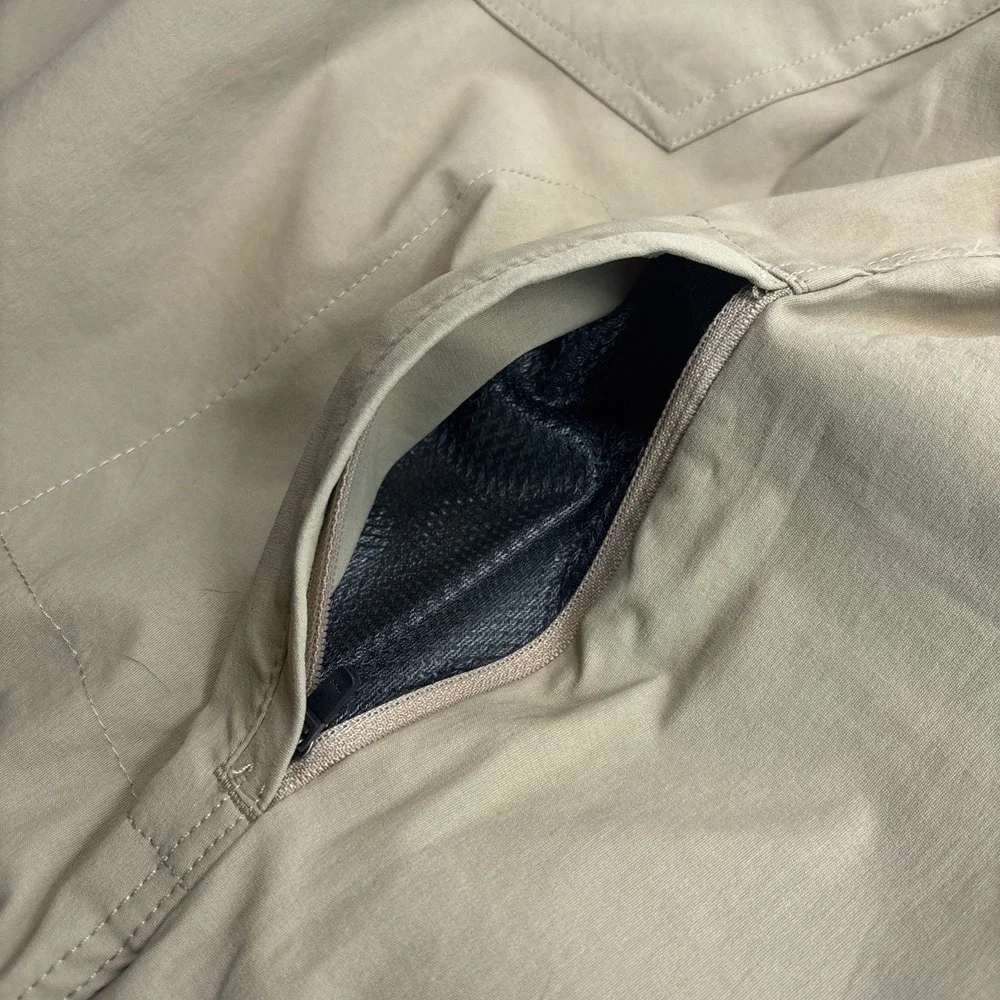 Eddie Bauer Mens‎ Tech Hiking Pants Size 40 x 32 Stretch Fishing Travel Khaki